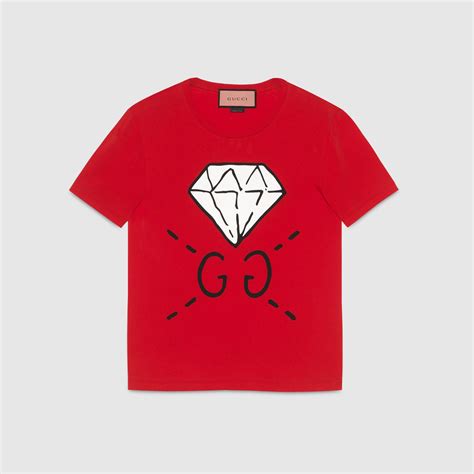 gucci diamond t shirt|wolf t shirt Gucci.